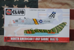 Airfix A82011  NORTH AMERICAN F-86F SABRE & MiG 15